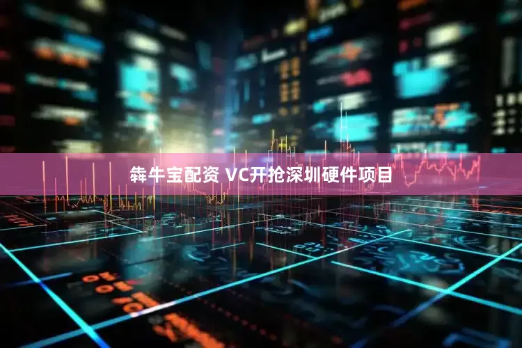 犇牛宝配资 VC开抢深圳硬件项目